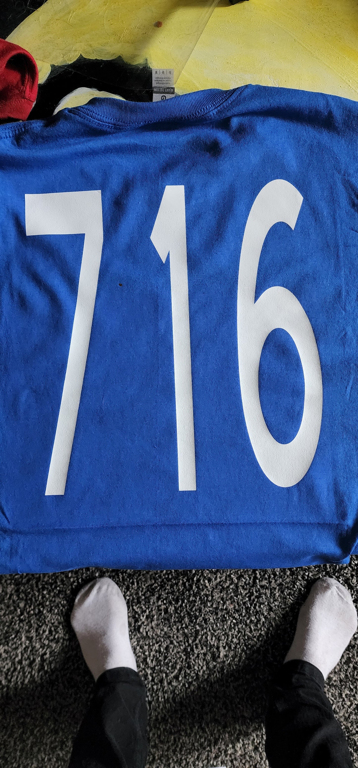 GHOST BLUE T_SHIRT