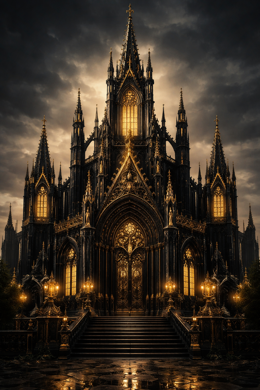 The golden cathedral