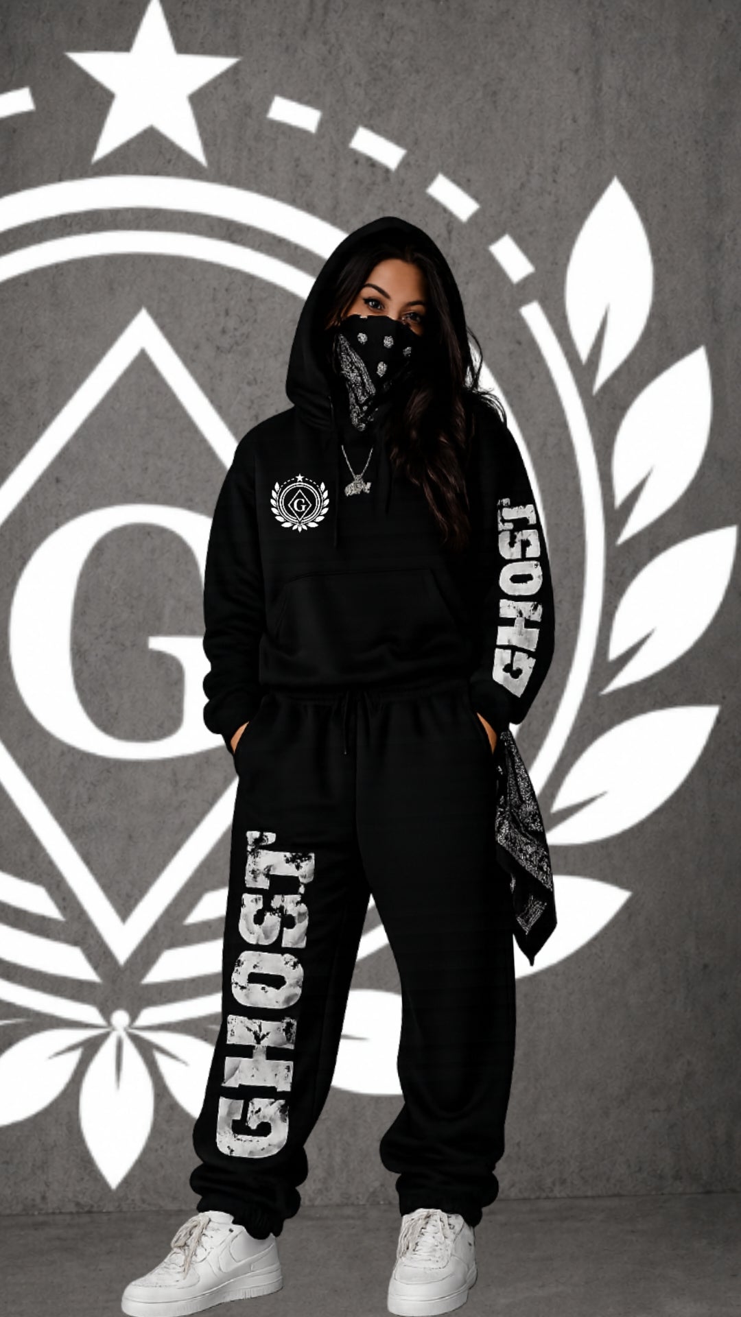 Ghost hoodie
