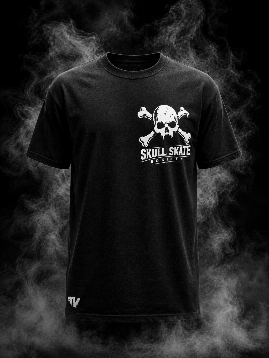 GHOST X SKULL SKATE SOCIETY T SHIRTS