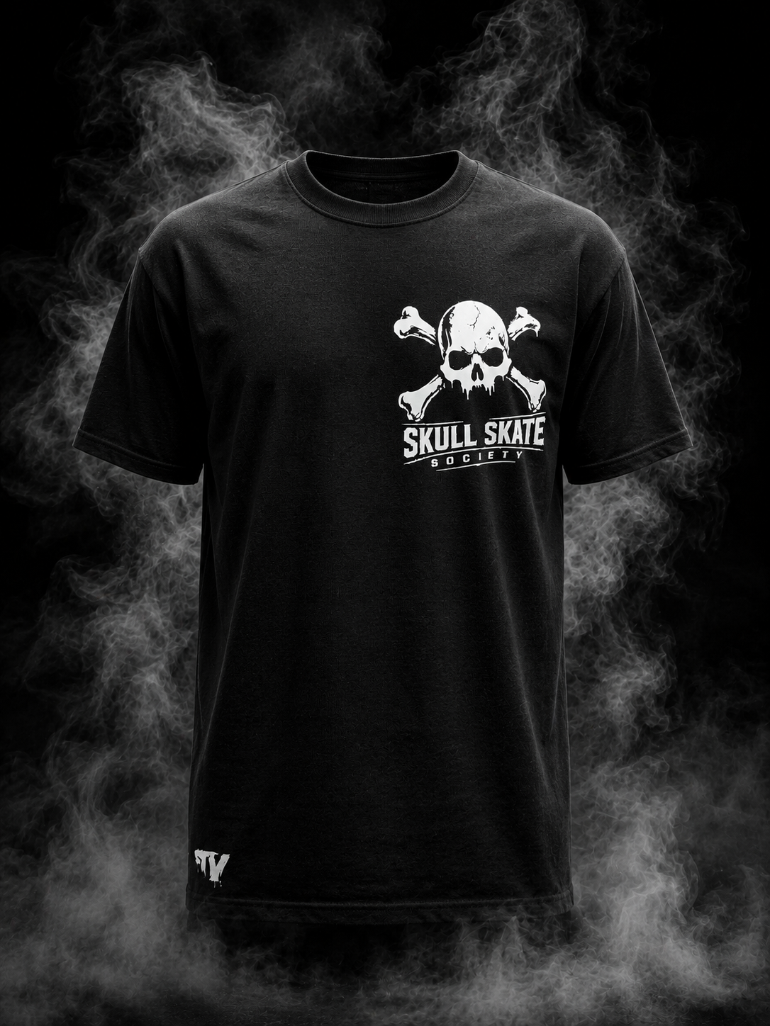GHOST X SKULL SKATE SOCIETY T SHIRTS
