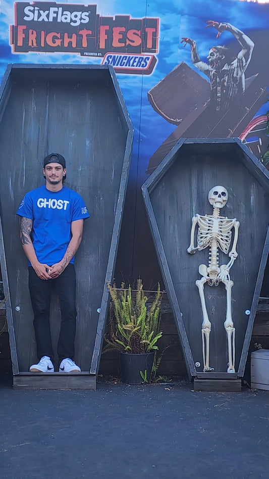GHOST BLUE T_SHIRT