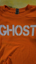 Orange ghost t-shirt